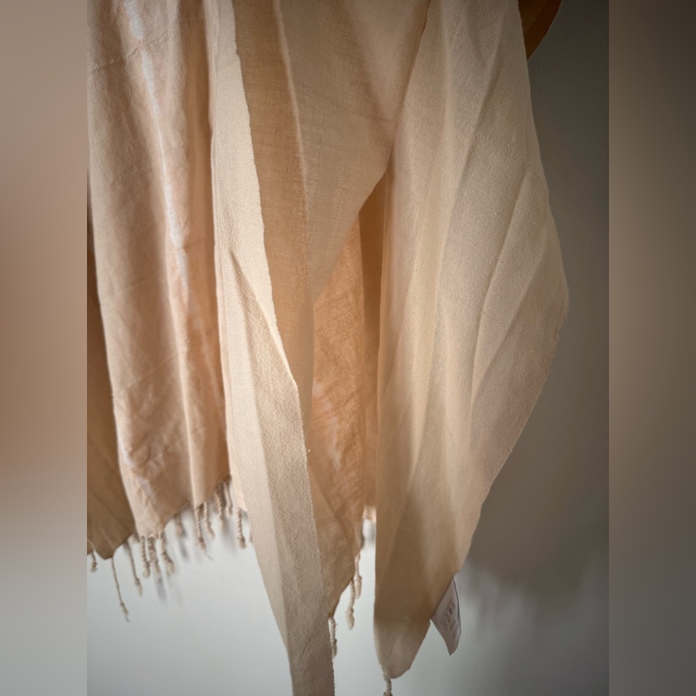 Turkish T Fringe Tie Dye 100% Cotton CoverUp - Picture 6 of 6